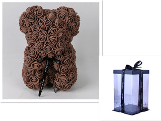 Valentine's Day  Eternal Rose Bear Gift