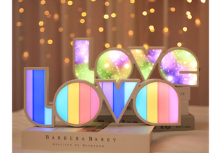 Valentines Day Decor LED LOVE Light