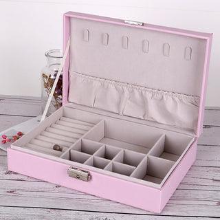 Double-layer Jewelry Box