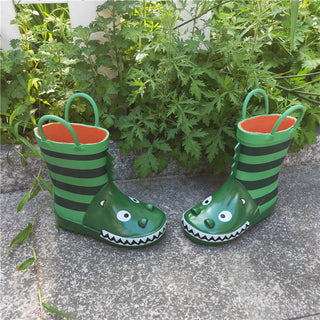 Children cartoon rubber rain boots