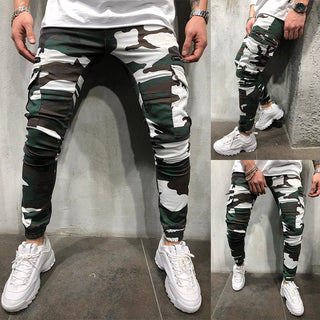 Junior Slim  Camouflage Cargo Pants