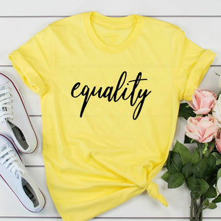 Equality Women Tshirt Black Lives Matter T-shirt