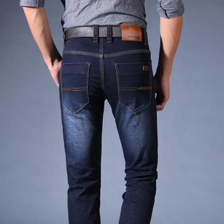 Mens Mid-Rise Stretch Jean