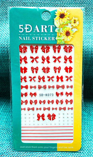 Embossed Nail Sticker