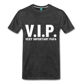 Premium VIP T - charcoal gray