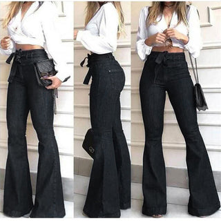 Women's Dark Flared Jeans