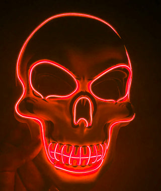 Skeleton  LED Glow Mask