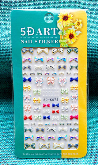 Embossed Nail Sticker