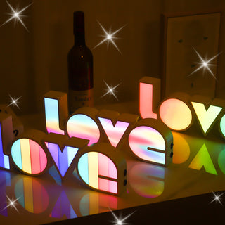 Valentines Day Decor LED LOVE Light