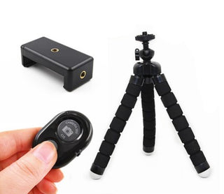 Mobile Phone Mini Flexible Octopus Tripod Stand