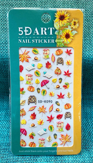 Embossed Nail Sticker