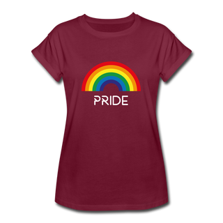 Women's Pride T-Shirt - burgundy