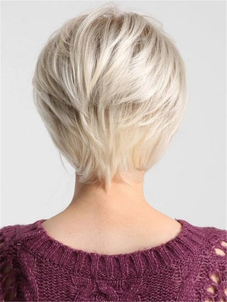 Light Blonde Short Straight  Wig