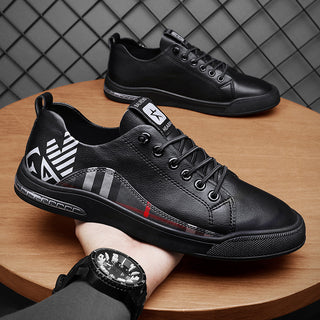 Men's Breathable Casual Leather Shoes