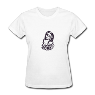 La Catrina Tee - white