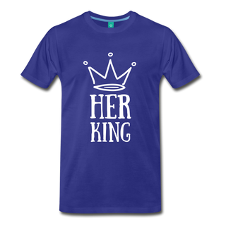 Her King - royal blue