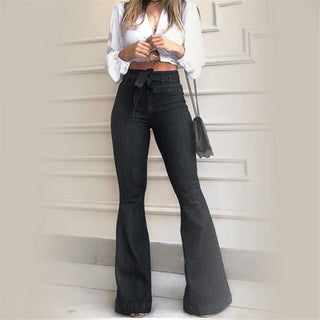 Women's Dark Flared Jeans