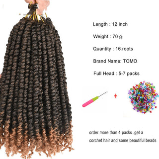 Pre-twisted Crochet Passion Twist