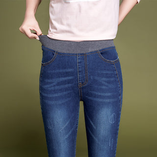 Elastic High-Rise Jean