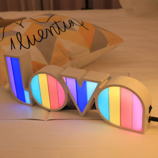 Valentines Day Decor LED LOVE Light