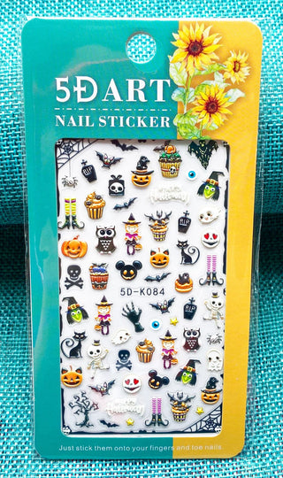 Embossed Nail Sticker