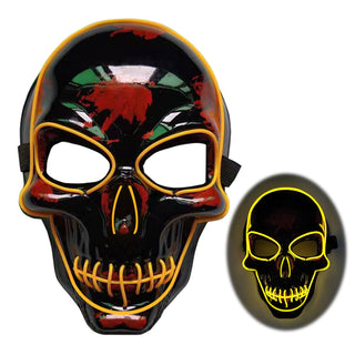 Skeleton  LED Glow Mask