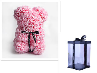 Valentine's Day  Eternal Rose Bear Gift