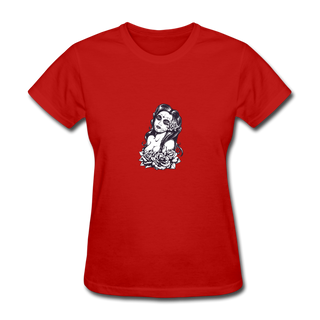 La Catrina Tee - red