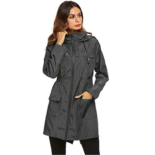 Outdoor Sports Double-layer Mesh Hooded Rain Suit