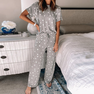 Women's Printed Two-Piece Pajamas