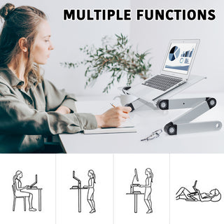 Adjustable Height Laptop Desk