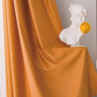 Solid Color Bedroom Curtains