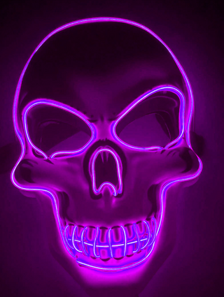 Skeleton  LED Glow Mask