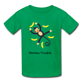 Monkey T - kelly green