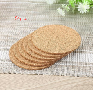 Bulk Natural Cork Coasters