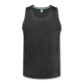 Men’s Premium Tank - charcoal gray