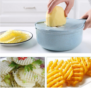 8 In 1 Slicer Strainer & Cutter