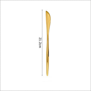 Gold-plated Western Cutlery