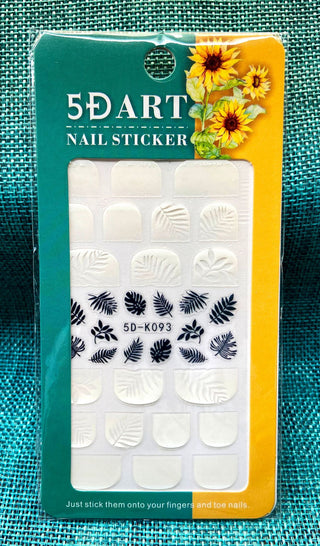 Embossed Nail Sticker