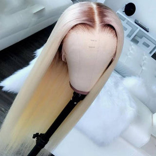 Front Lace Real Human Hair Wig