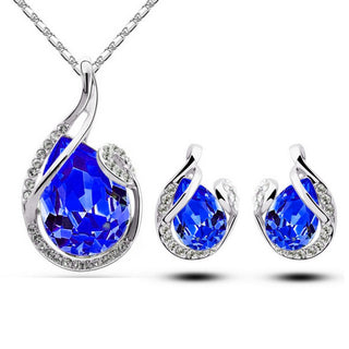 Tear Drop Jewelry Set