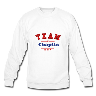 Team Chaplin Crewneck Sweatshirt - white