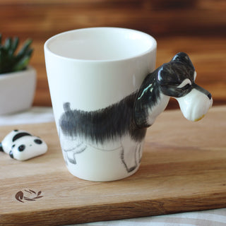 Hand-Painted Animal Mugs