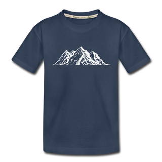 Mountain Tee - navy