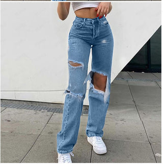 Thin And Versatile Women's Jeans