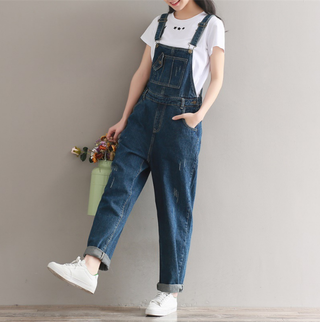 Women's Denim Romper Overalls