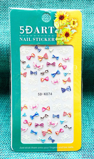 Embossed Nail Sticker