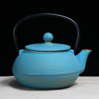 Blue iron kettle