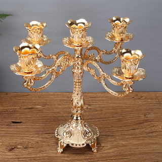 Tulip Candle Holder Candle Holder European Style Candlelight Dinner Props