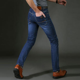 Mens Mid-Rise Stretch Jean